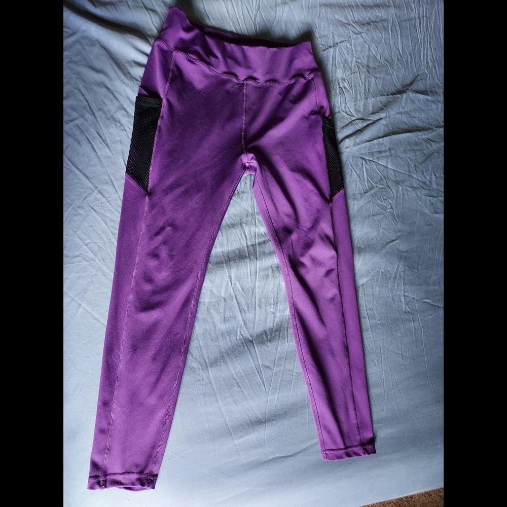 PopFit Purple Leggings Size XL!